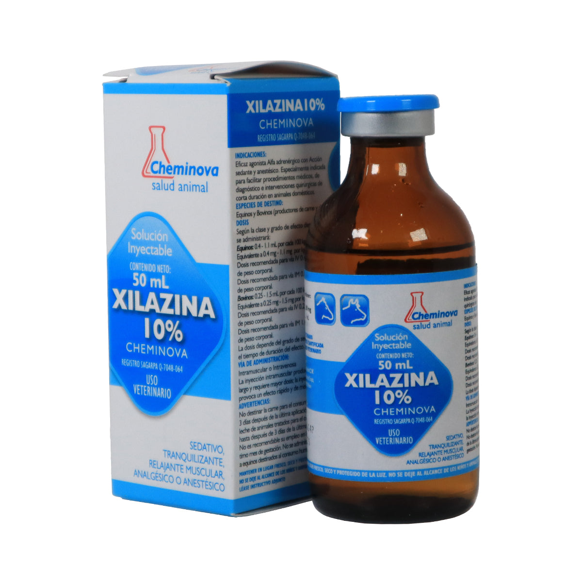 Xilazina 10% Cheminova 50 ml