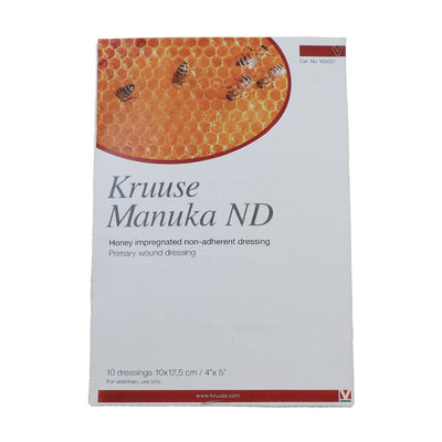 Kruuse Manuka ND Vendaje no adhesible 10 Apósitos x 12.5 cm