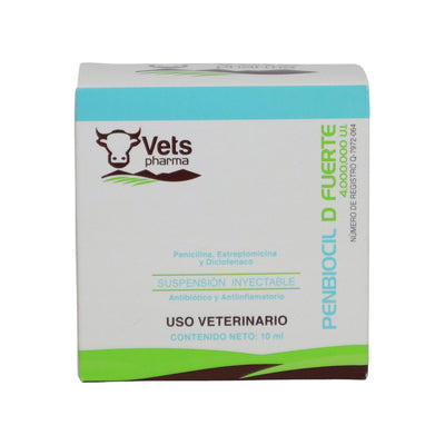 Vets Pharma Penbiocil D Fuerte 10 ml