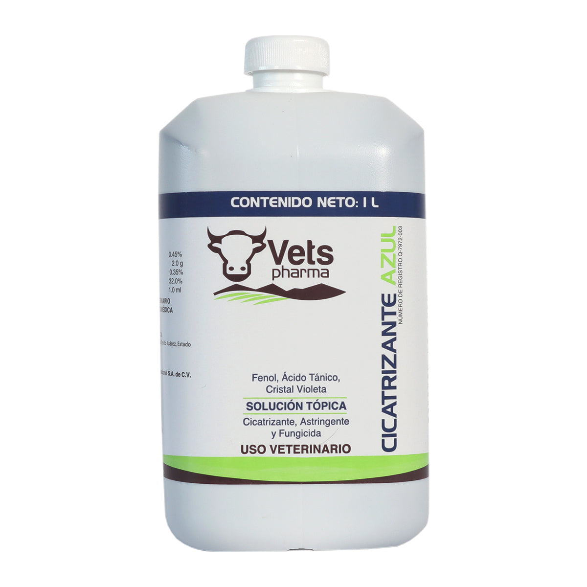 Vets Pharma Cicatrizante Azul 1 Lt