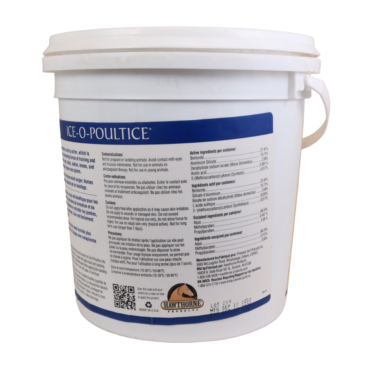 Lodo para caballos Ice-O-Poultice 4.54 kg