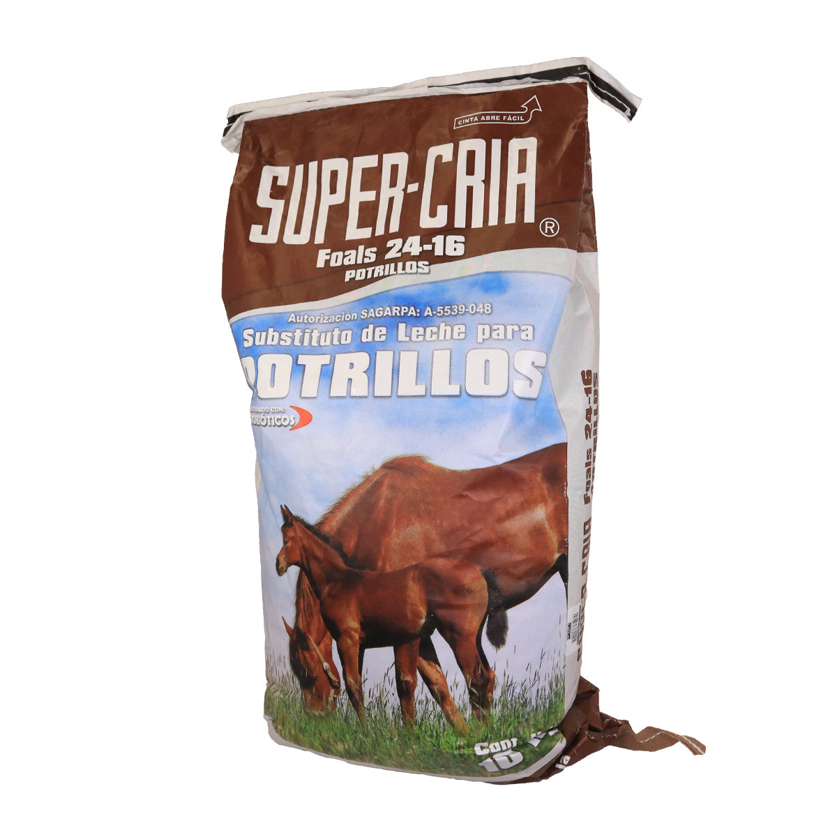 Sustituto de leche Super Cría Foals 24-16 potrillos 10 kg