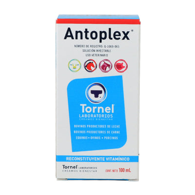 Vitamínico para caballo Antoplex Tornel Reconstituyente 100 ml