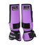 Protector de patas color morado para caballo