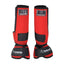 Protector de patas color rojo para caballo