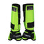 Protector de patas color verde fluorescente para caballo