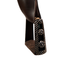 Silla para montar TM cola de pato esquineros piteados flor verde color café